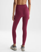 Classic Seamless Leggings - Berry Red