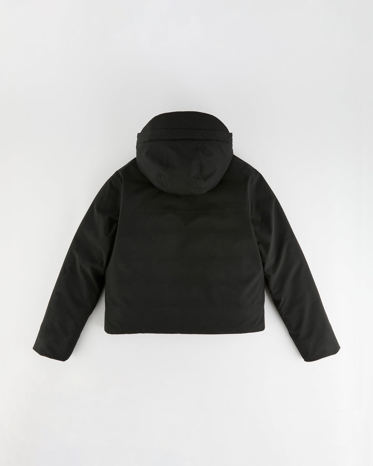 Hooded Waterproof Coat - Black