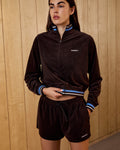 Towelling Shorts - Coffee Bean