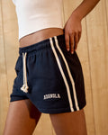 Loose Fit Sweat Shorts - Midnight Blue
