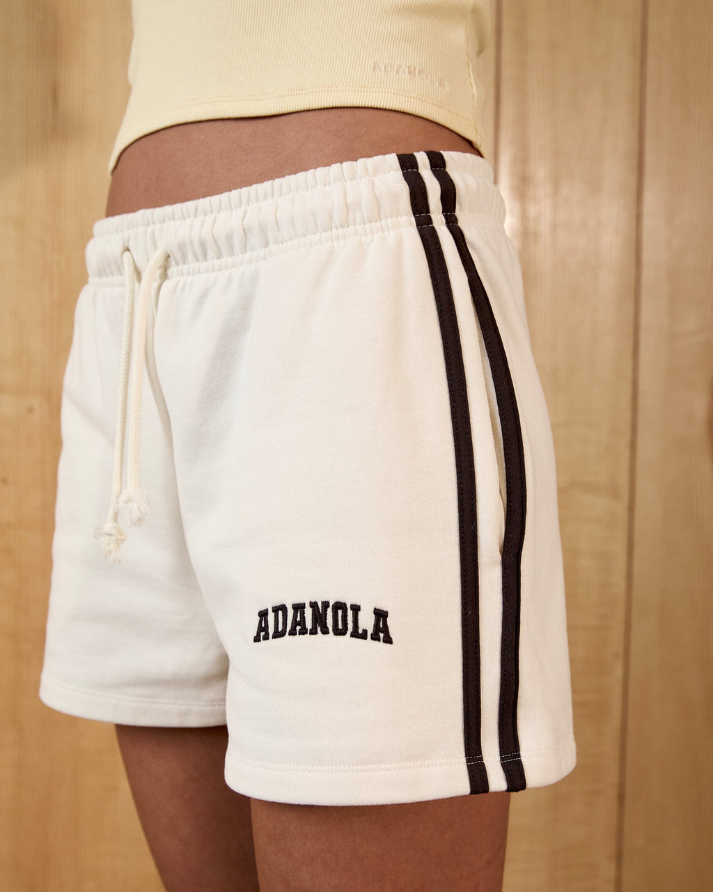 Loose Fit Sweat Shorts - Marshmallow White