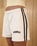 Loose Fit Sweat Shorts - Marshmallow White