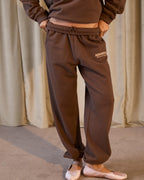 Cuffed Sweatpants - Mocha Brown