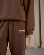 Cuffed Sweatpants - Mocha Brown