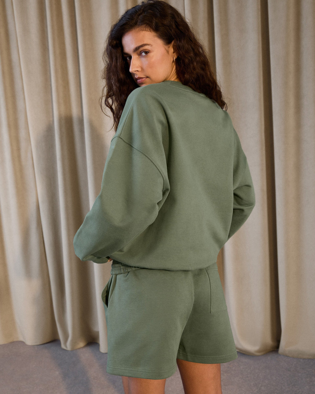 Sweat Shorts - Eden Green