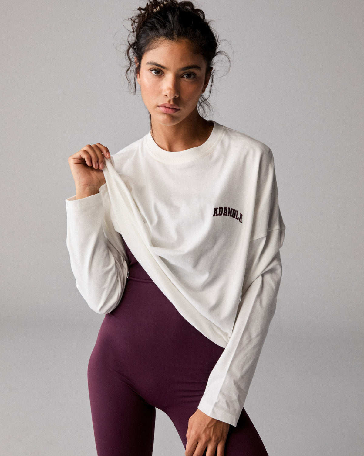 Drop Shoulder T-shirt - White