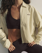 Ultimate Ruched Front Bra - Coffee Bean