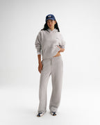 Classic Straight Leg Sweatpants - Heather Grey