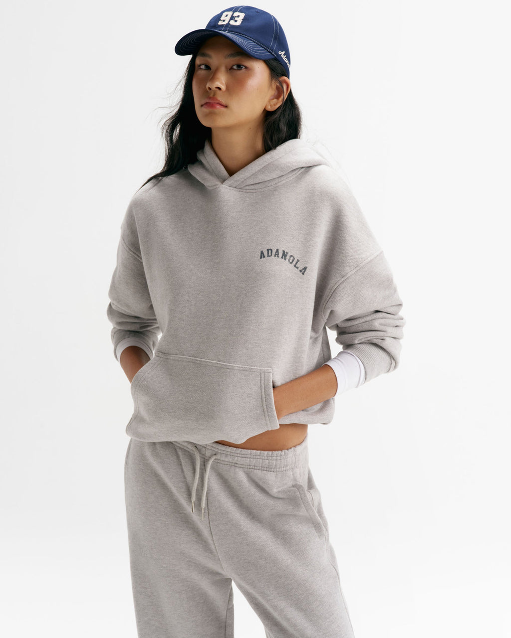 Classic Oversized Hoodie  - Heather Grey