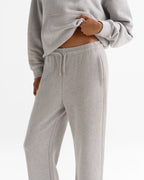 Classic Straight Leg Sweatpants - Heather Grey