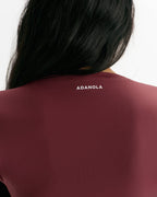 Ultimate Long Sleeve Top - Damson Red