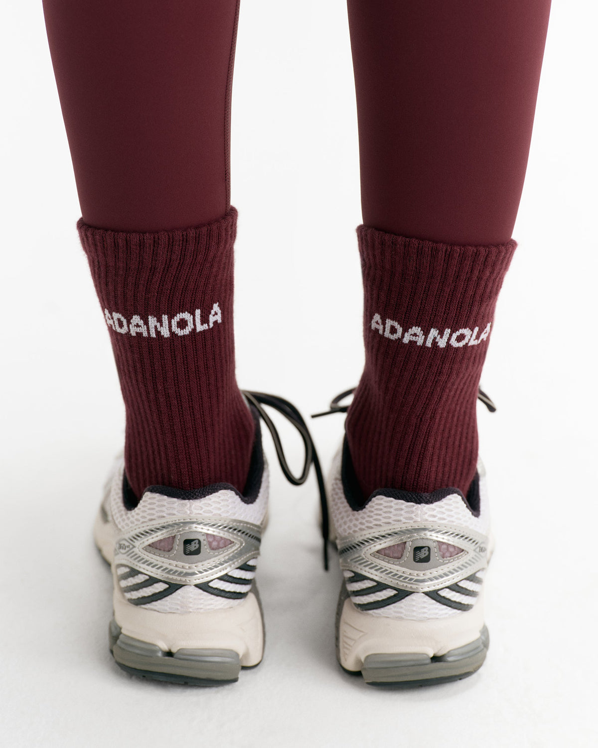 3 Pack Socks - Coffee Bean/Damson Red/Cream