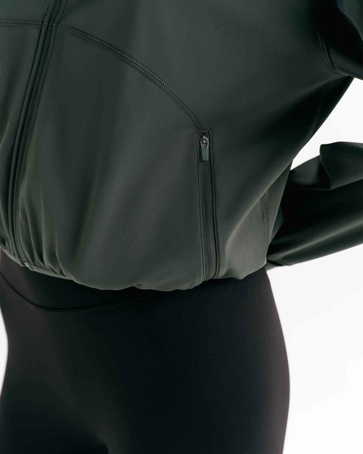 Ultimate Zip Through Jacket - Sea Green