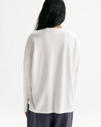 Long Sleeve T-shirt - Marshmallow White