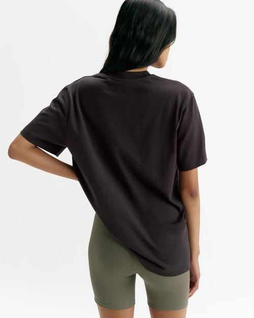 Oversized T-shirt - Coffee Bean