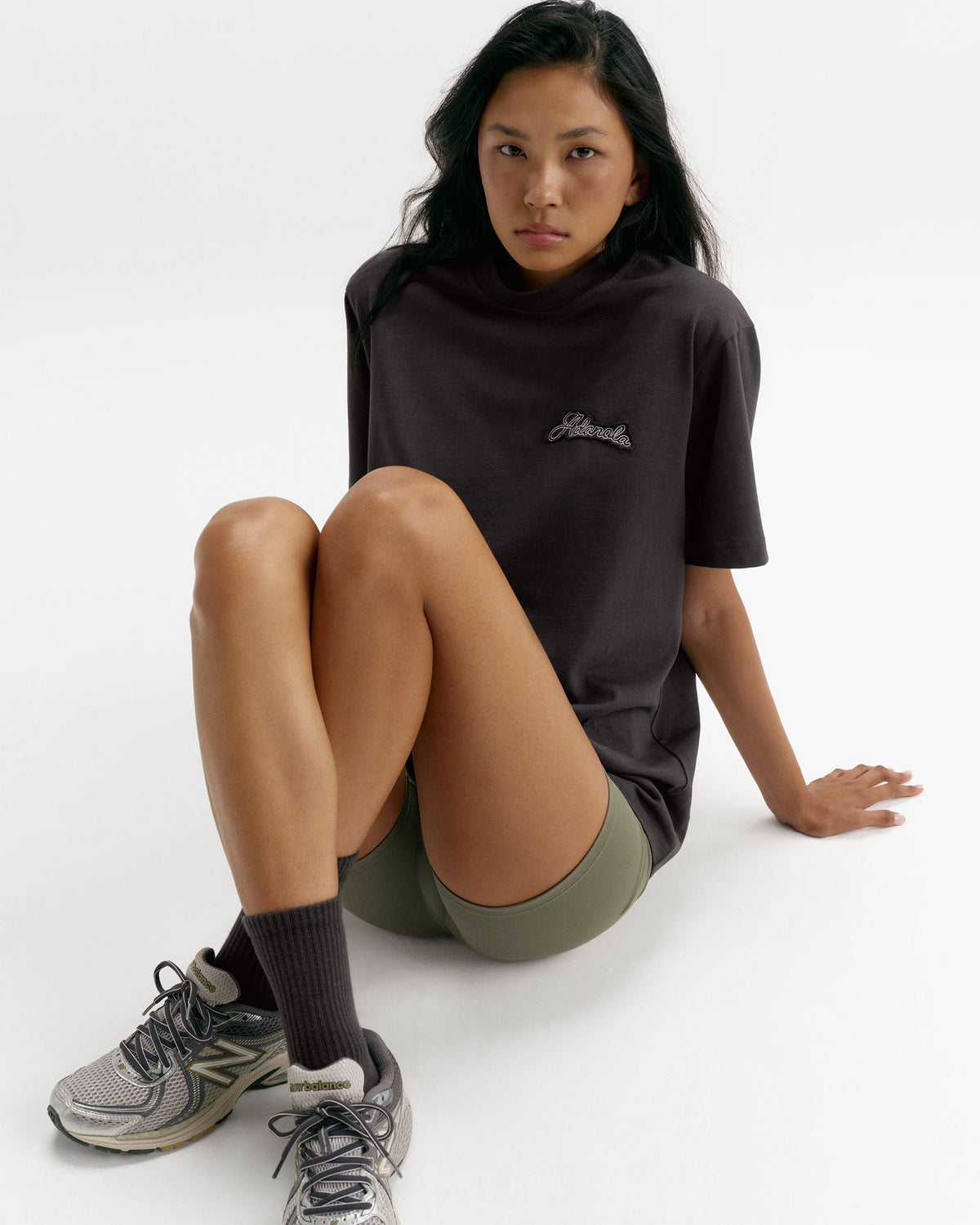 Oversized T-shirt - Coffee Bean