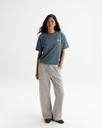 Oversized T-shirt - Storm Blue