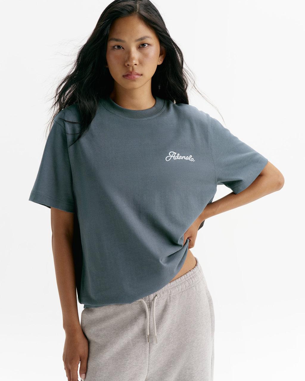 Oversized T-shirt - Storm Blue
