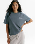 Oversized T-shirt - Storm Blue