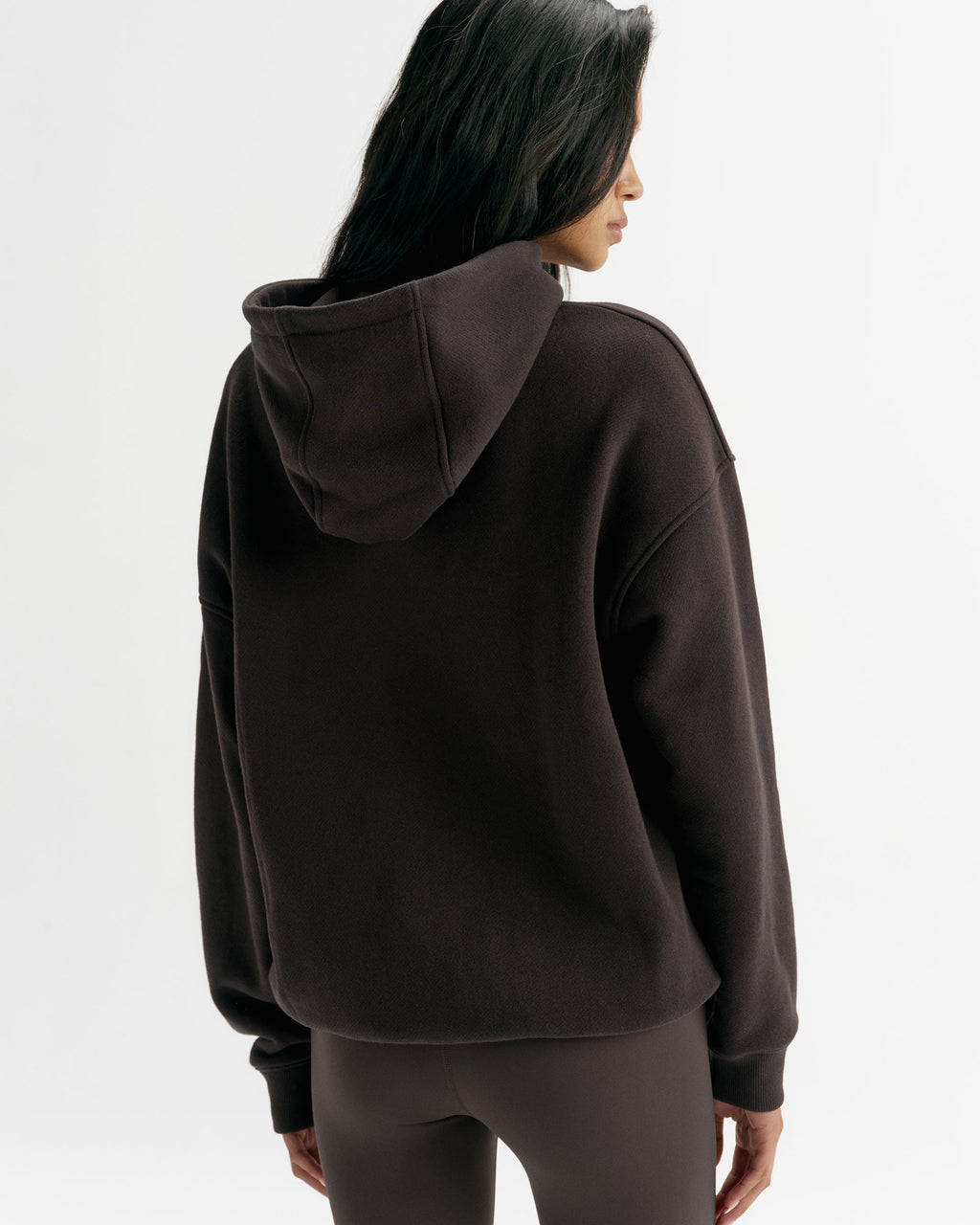 Classic Oversized Hoodie  Coffee Bean