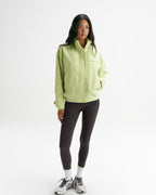 Funnel Neck Jacket - Lime Cream
