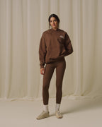 Oversized Hoodie - Mocha Brown