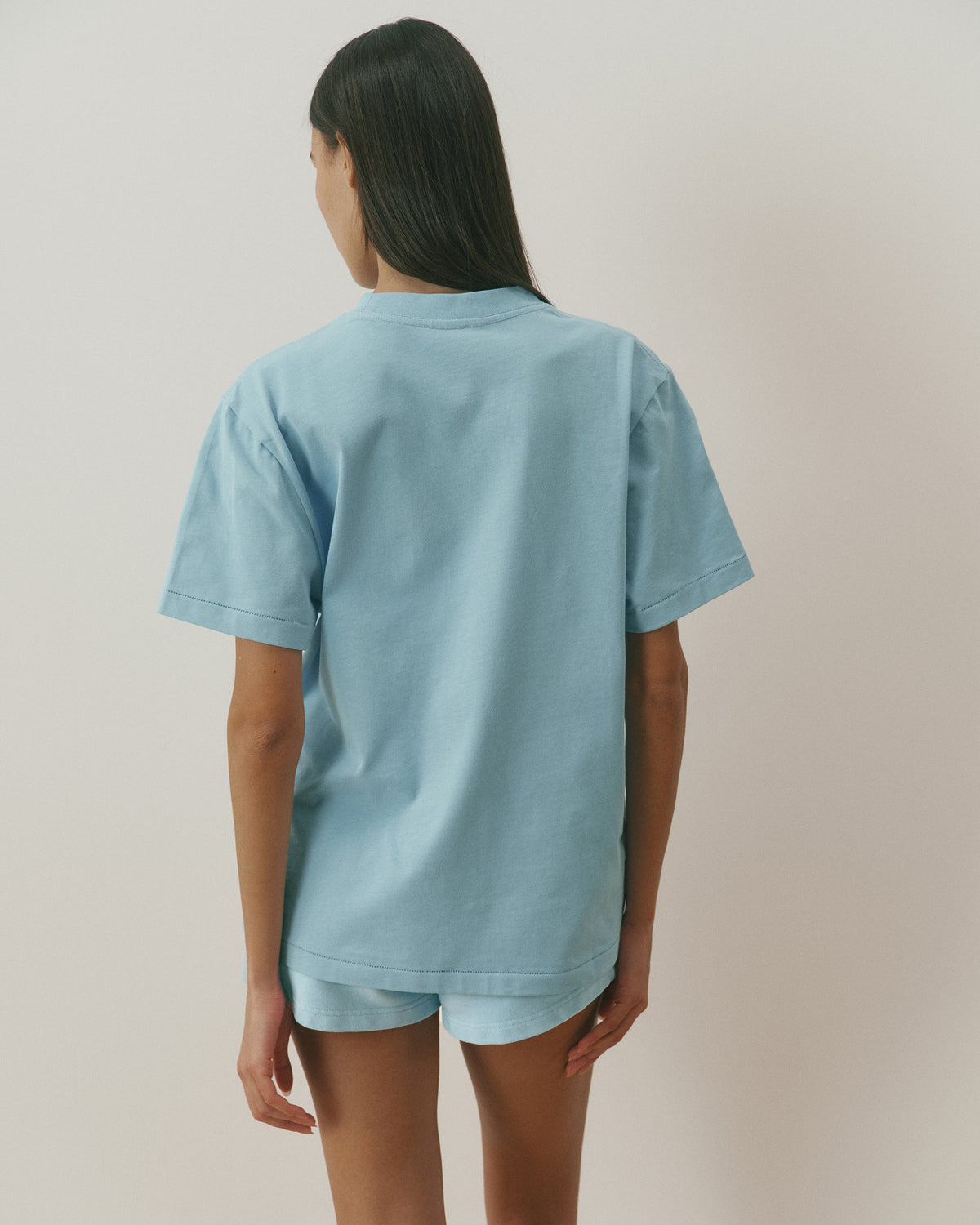 Oversized T-shirt - Breeze Blue
