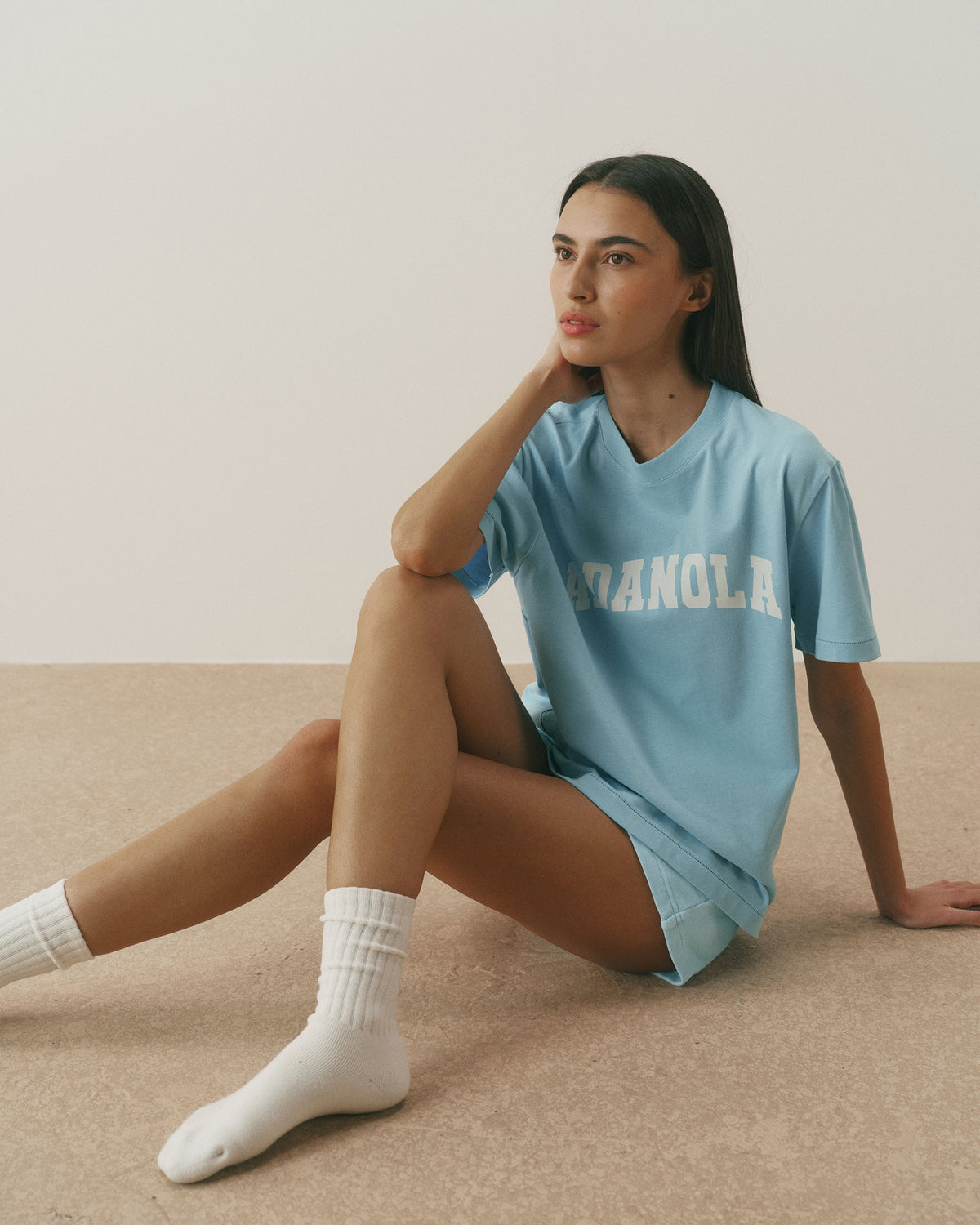 Oversized T-shirt - Breeze Blue