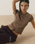 Baby Tee - Dusty Brown