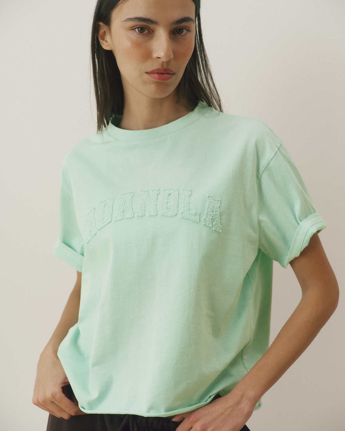 Mid-weight T-shirt - Mint Green