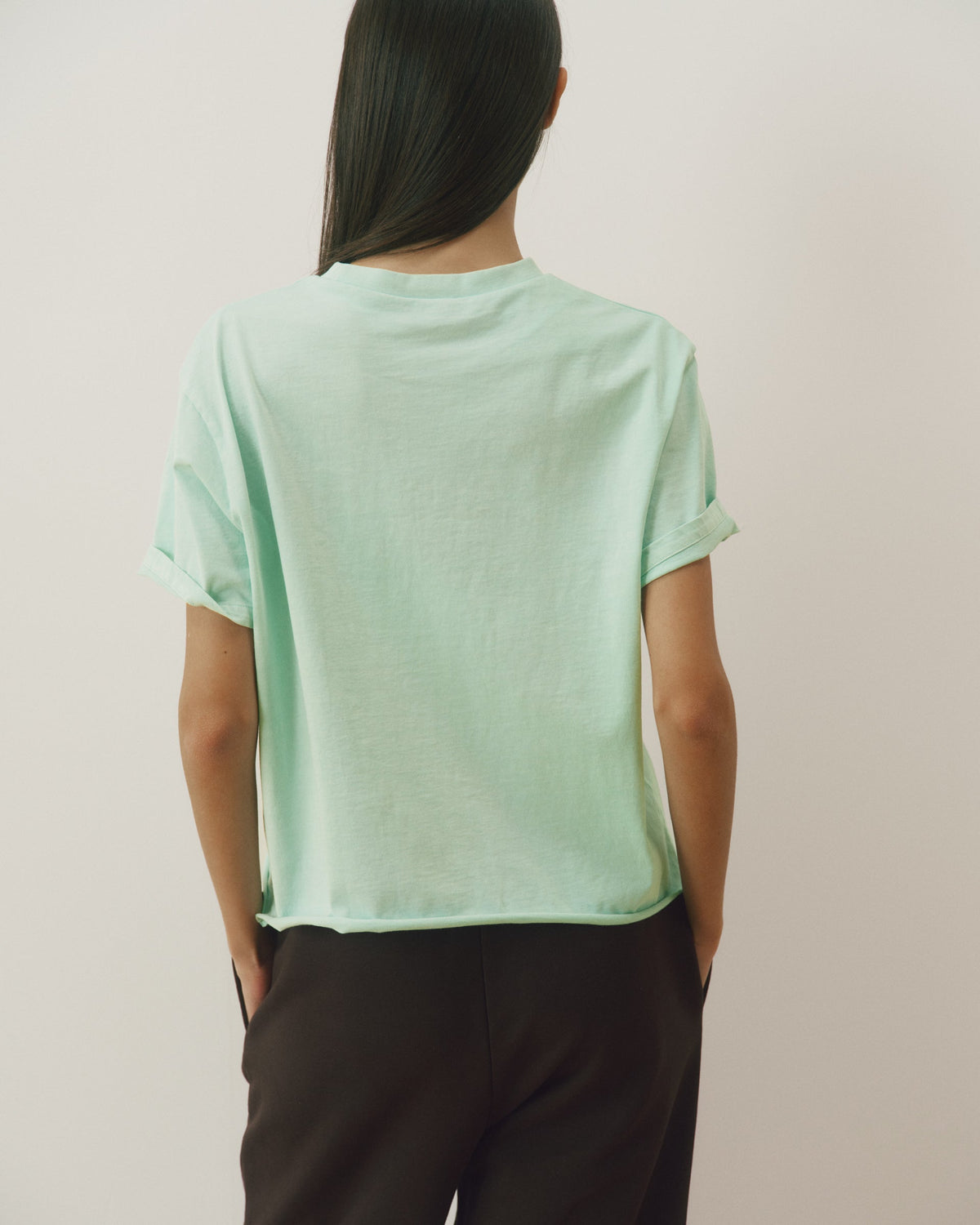 Mid-weight T-shirt - Mint Green