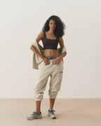 Cuffed Sweatpants - Oat Melange
