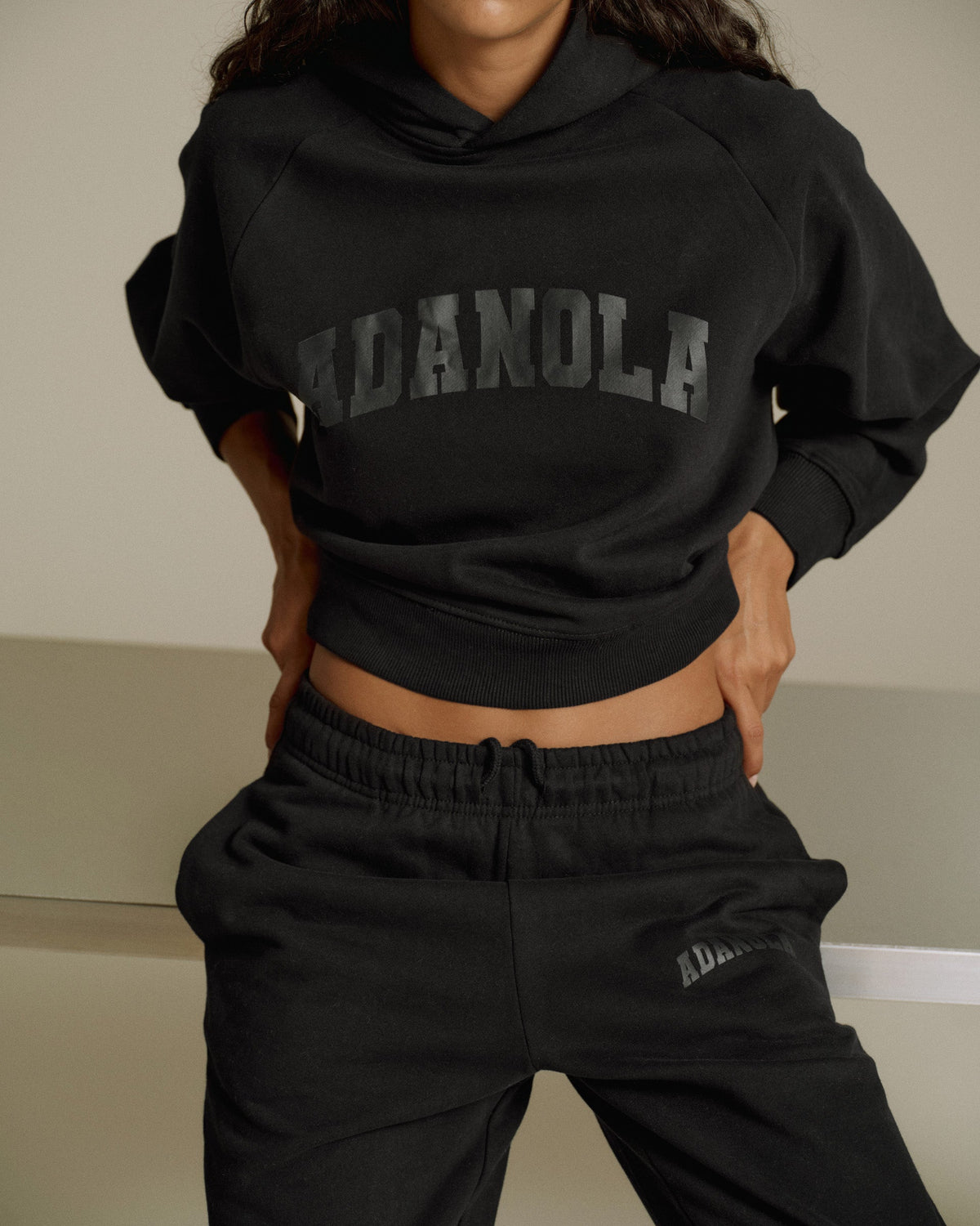 Loose Fit Hoodie - Black