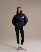 Oversized Hoodie - Navy Blue