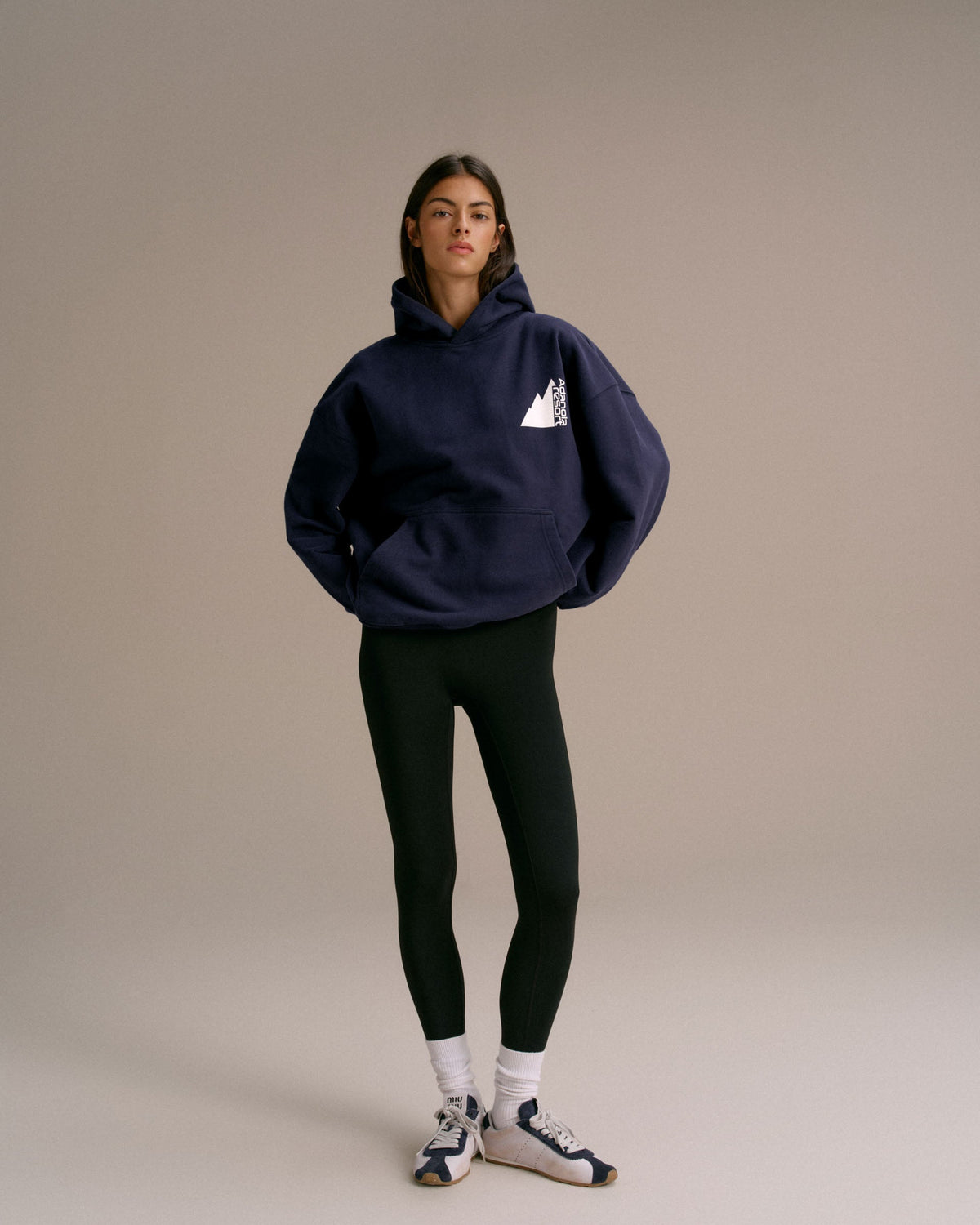 Oversized Hoodie - Navy Blue