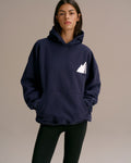 Oversized Hoodie - Navy Blue