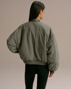 Reversible Bomber Jacket - Black