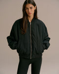 Reversible Bomber Jacket - Black