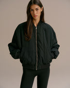 Reversible Bomber Jacket - Black