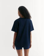 Oversized T-shirt - Navy Blue