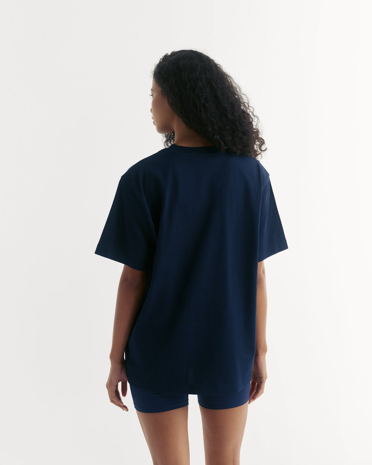 Oversized T-shirt - Navy Blue