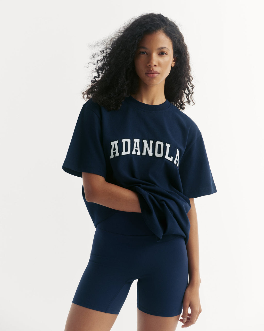 Oversized T-shirt - Navy Blue