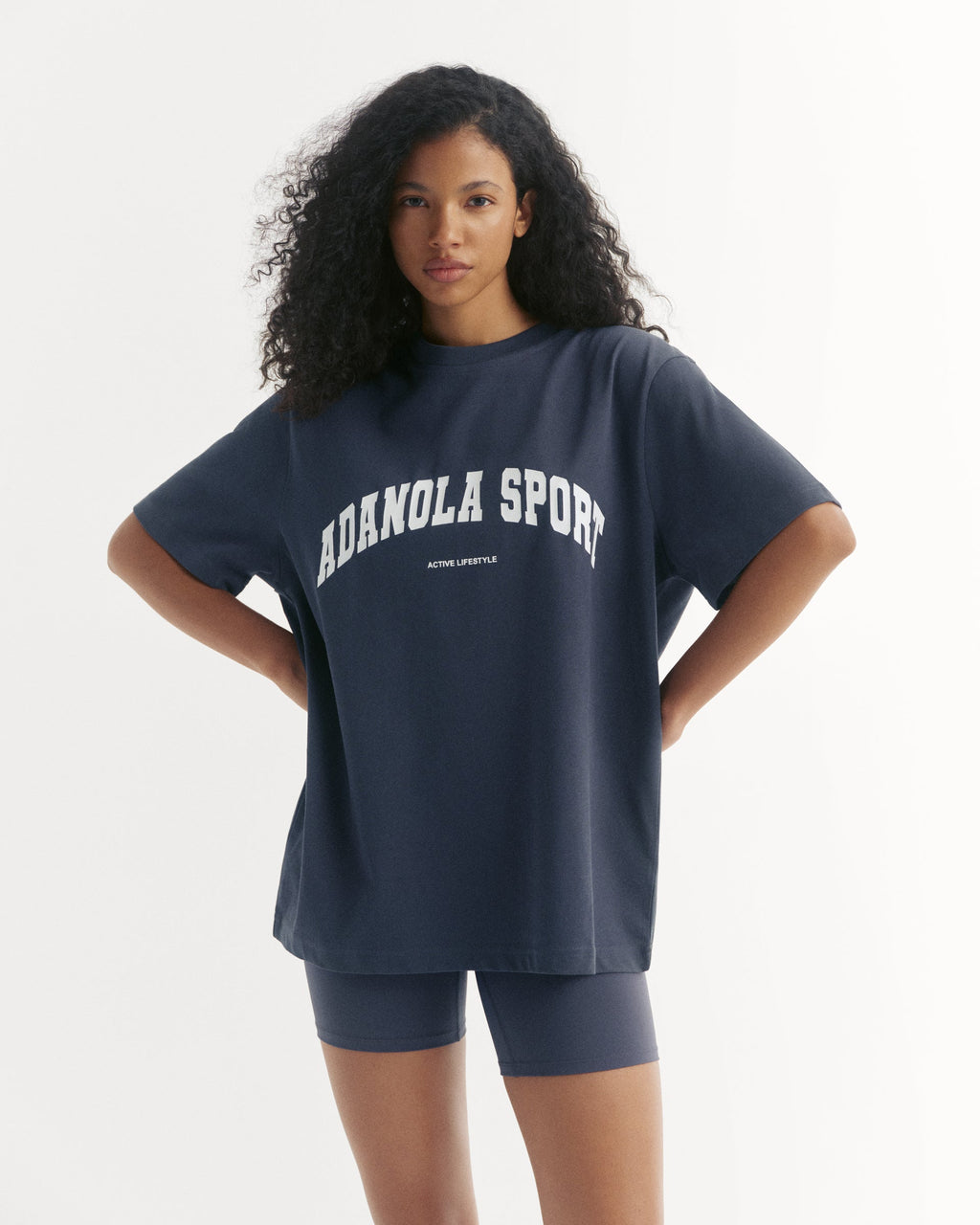 Oversized T-shirt - Midnight Blue