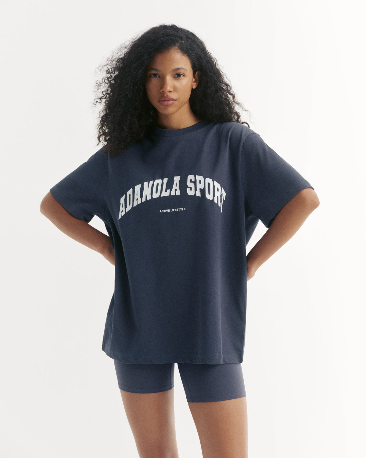 Oversized T-shirt - Midnight Blue