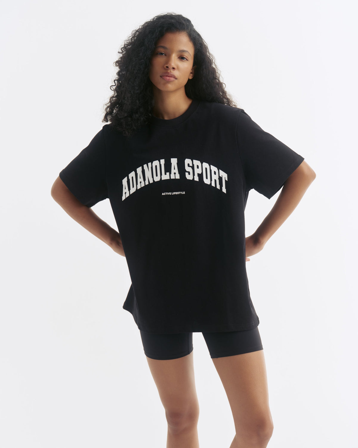 Oversized T-shirt - Black