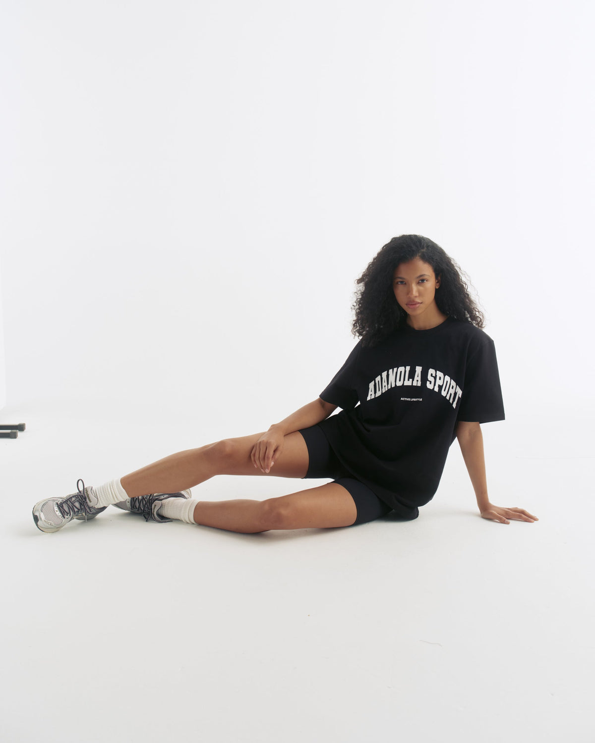 Oversized T-shirt - Black