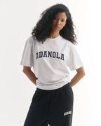 Oversized T-shirt - Light Grey Melange