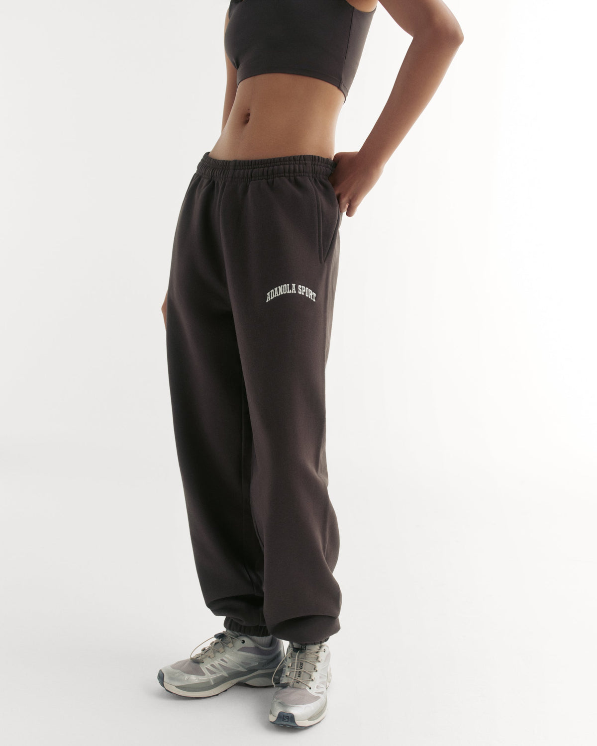Cuffed Sweatpants - Coffee Bean