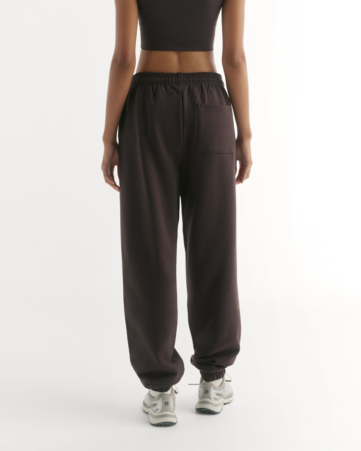 Cuffed Sweatpants - Coffee Bean