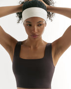 Jersey Headband - Marshmallow White